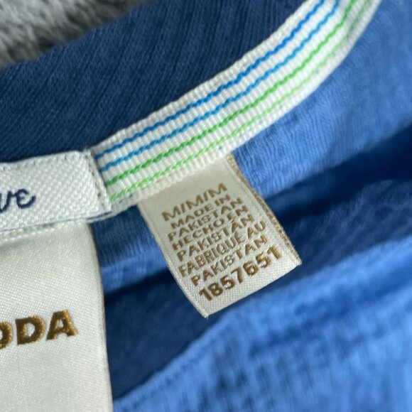 Scotch & Soda Crafted With Love Mens Blue Crewneck T-Shirt Size M d0271 - Picture 4 of 9